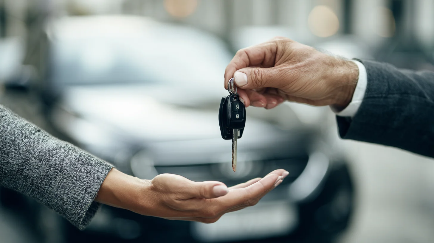 Эвакуатор помогает автомобилю на ночной трассе